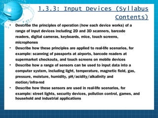 133 input devices