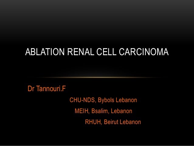 Ablation RCC