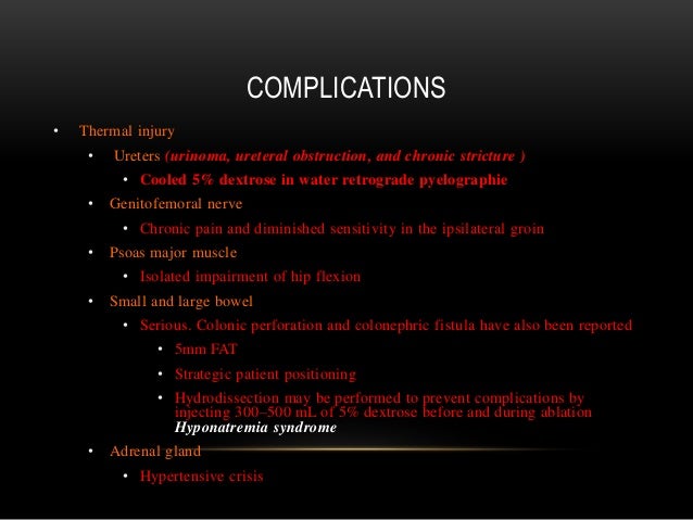 Ablation RCC