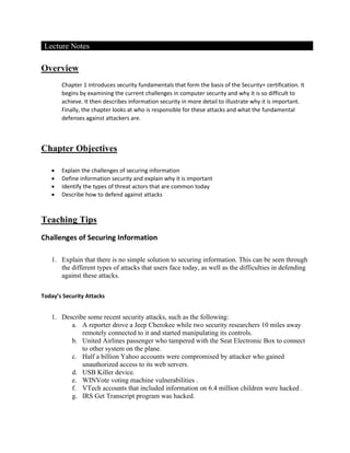 Solution Manual for CompTIA Security+ Guide to Network Security ...
