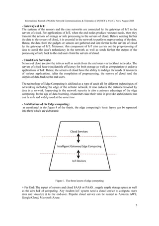 MULTI-ACCESS EDGE COMPUTING ARCHITECTURE AND SMART AGRICULTURE ...