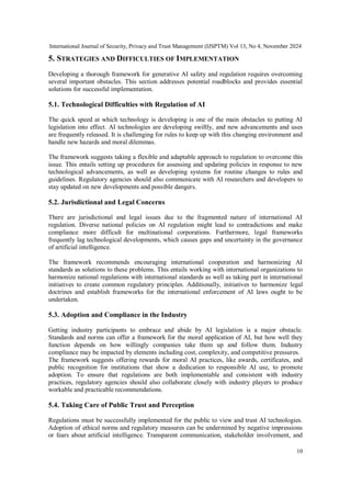 Generative AI Ethics: a Comprehensive Safety and Regulation Framework | PDF