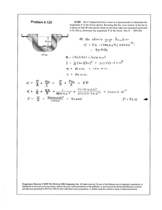 134269040 beer-mechanics-of-materials-5e-solutions-chapter-4