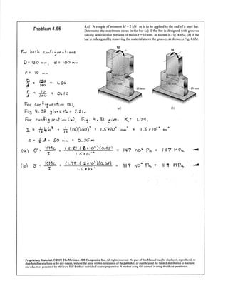 134269040 beer-mechanics-of-materials-5e-solutions-chapter-4