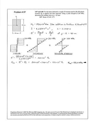 134269040 beer-mechanics-of-materials-5e-solutions-chapter-4
