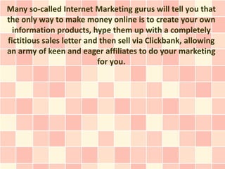 Selling Services Online