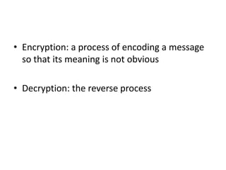 basic encryption and decryption | PDF