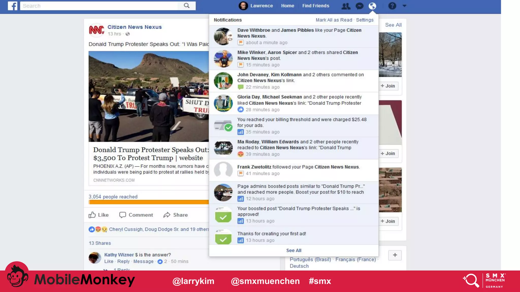 #CMCa2z @larrykim@larrykim @smxmuenchen #smx
 