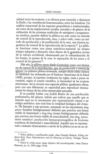 Testo Yonki Beatriz preciado