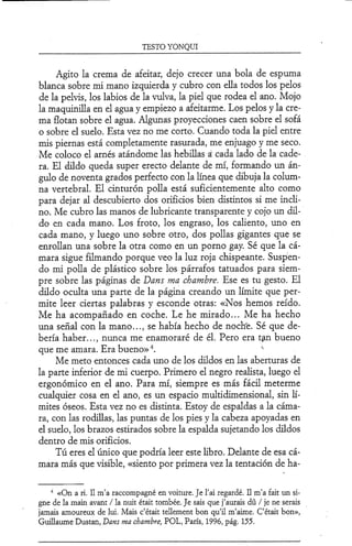 Testo Yonki Beatriz preciado