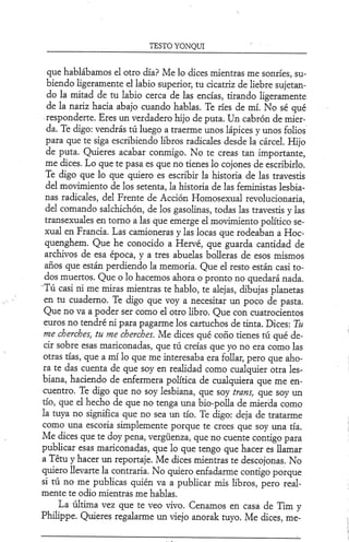 Testo Yonki Beatriz preciado