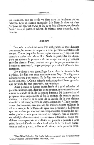 Testo Yonki Beatriz preciado