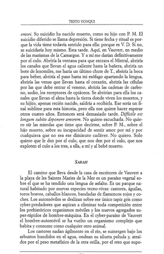 Testo Yonki Beatriz preciado