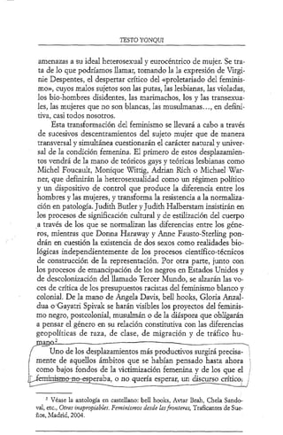 Testo Yonki Beatriz preciado