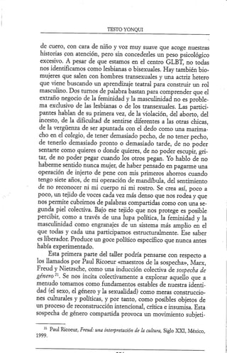 Testo Yonki Beatriz preciado