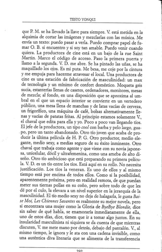 Testo Yonki Beatriz preciado