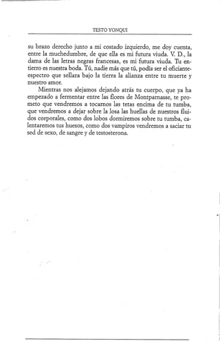 Testo Yonki Beatriz preciado