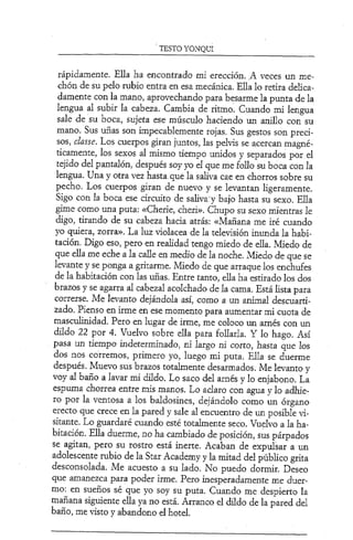 Testo Yonki Beatriz preciado