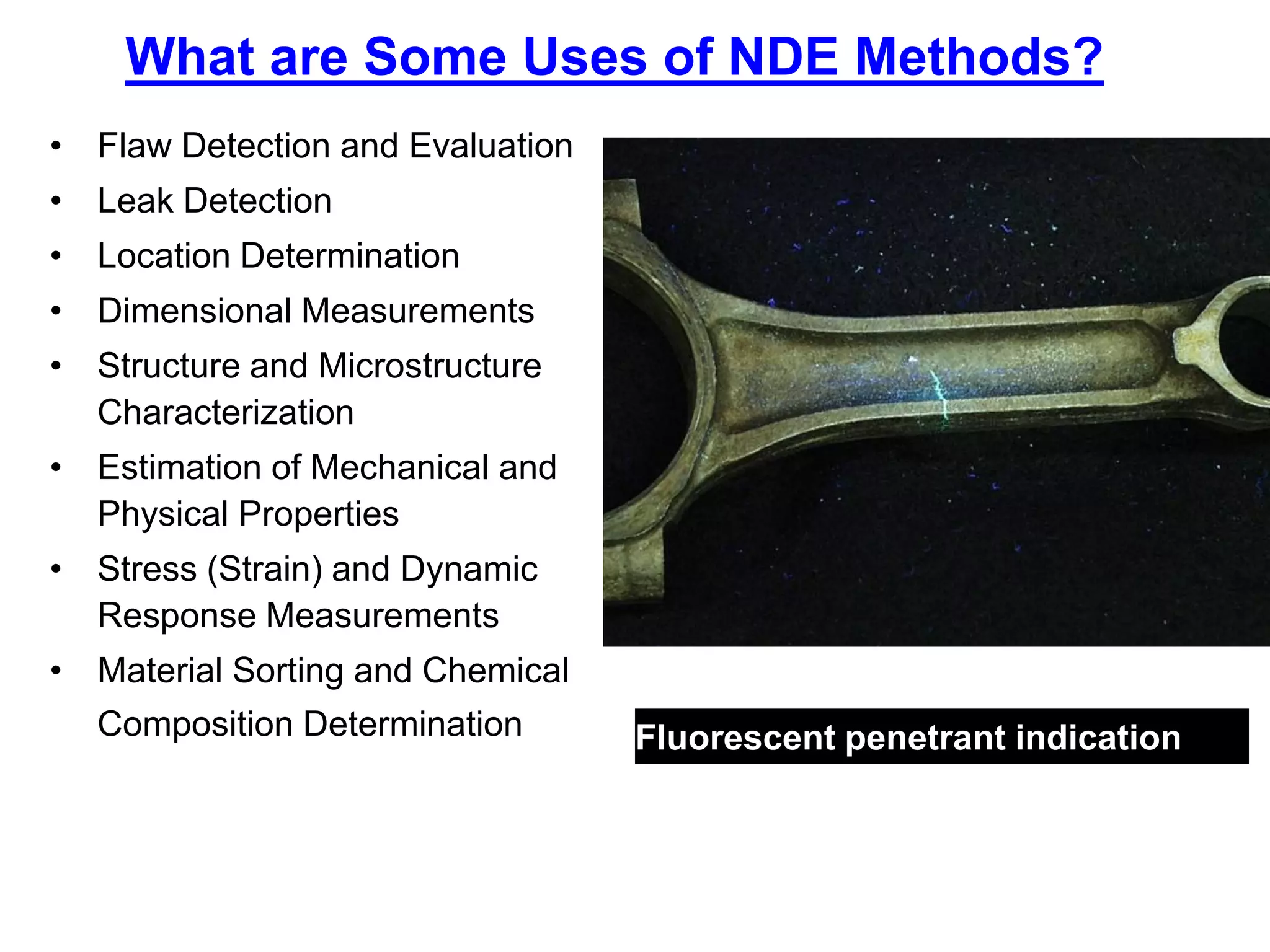 Non Destructive Testing (NDT) | PDF