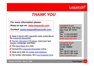 Voice Browsing And Multimodal Interaction In 2009