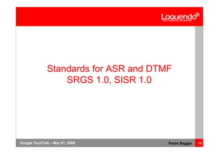 Voice Browsing And Multimodal Interaction In 2009