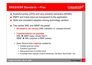 Voice Browsing And Multimodal Interaction In 2009