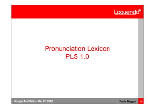 Voice Browsing And Multimodal Interaction In 2009