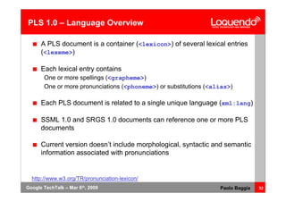 Voice Browsing And Multimodal Interaction In 2009