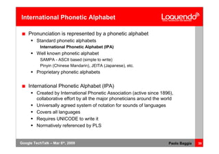 Voice Browsing And Multimodal Interaction In 2009
