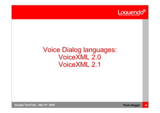 Voice Browsing And Multimodal Interaction In 2009