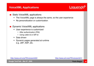 Voice Browsing And Multimodal Interaction In 2009