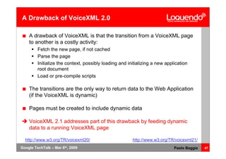 Voice Browsing And Multimodal Interaction In 2009