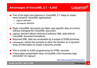 Voice Browsing And Multimodal Interaction In 2009