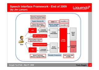 Voice Browsing And Multimodal Interaction In 2009