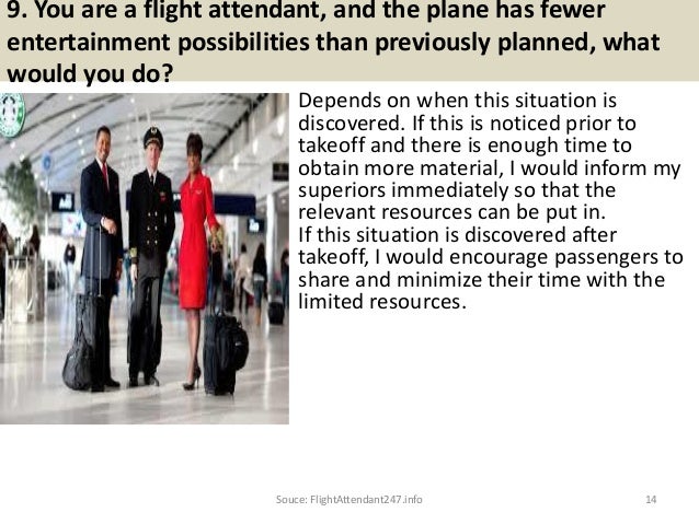 flight attendant interview questions