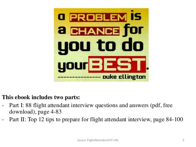 flight attendant interview tips