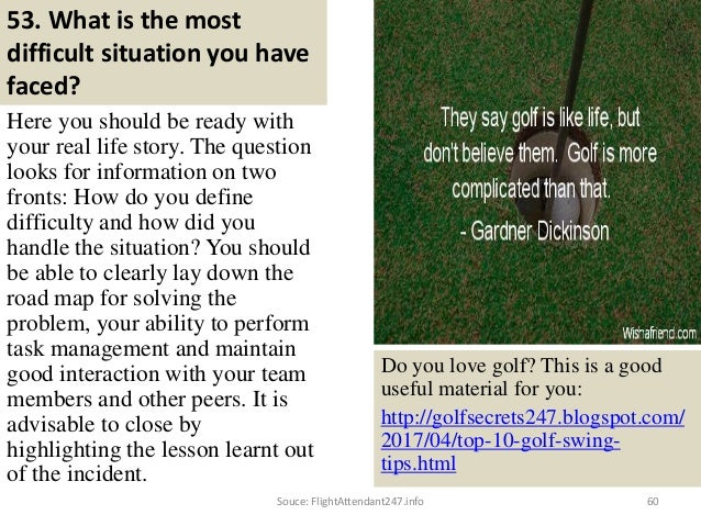 interview questions difficult situation
