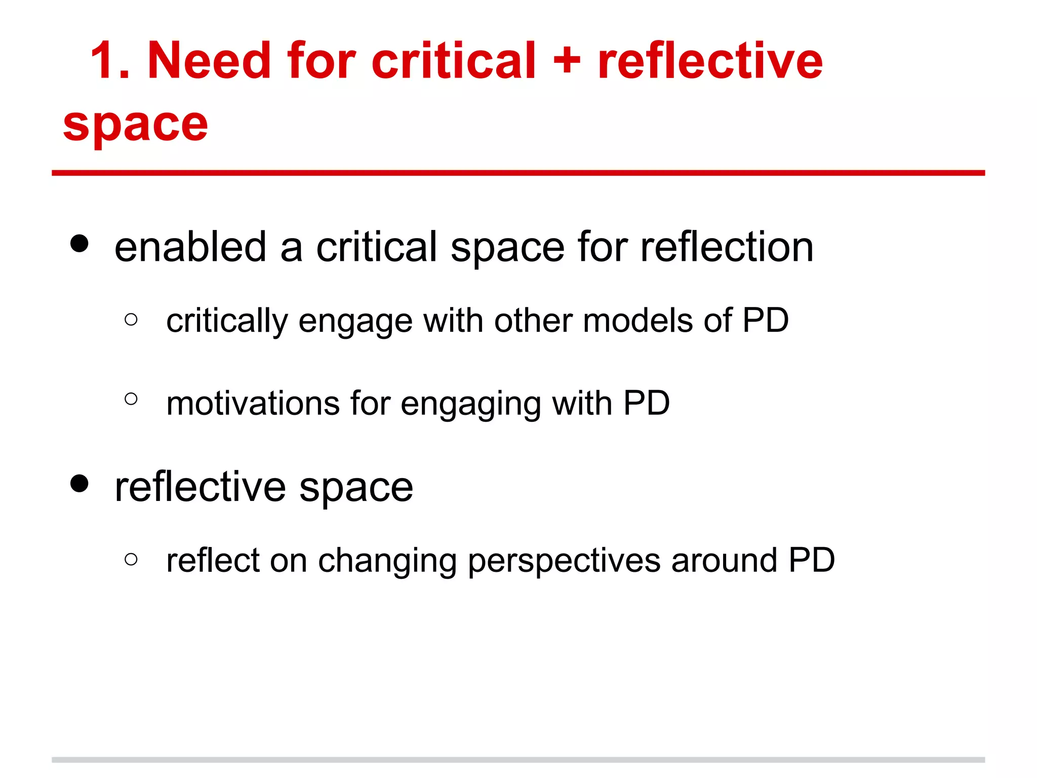 3. Identity issues
●   tensions between 'librarian' and 'information
    professional'
    ○   'librarian' creates a coherent identity (a beacon)
    ○   broader identity reflects changing practices (Partridge et al
        2011)   but can be vague and abstract
 