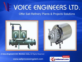 Offer Salt Refinery Plants & Projects Solutions 
