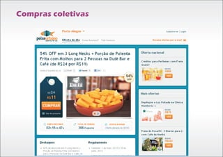 Compras coletivas
 