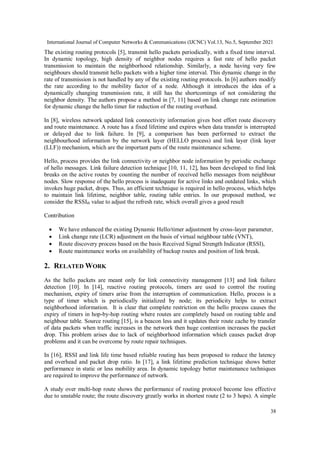 An Effective Control of Hello Process for Routing Protocol in MANETs | PDF