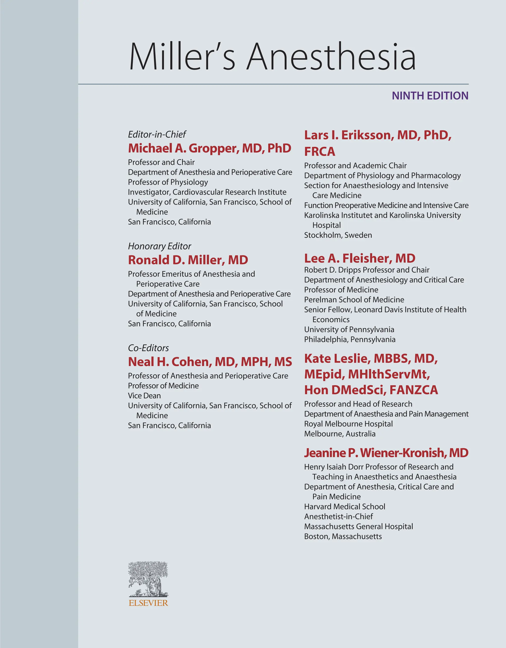 Miller's Anesthesia 第6版(翻訳) Miller's Anesthesia 第6版(翻訳) Miller´s Anesthesia 第6版(翻訳) 本