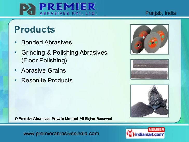 Premier Abrasives Private Limited Punjab India