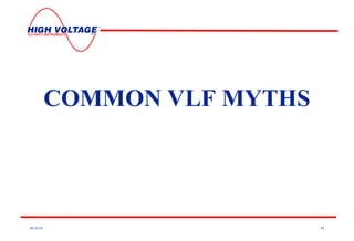 08/30/24 49
COMMON VLF MYTHS
 