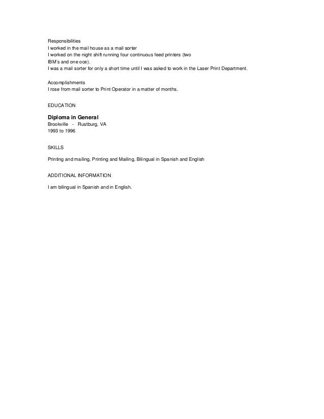 resume