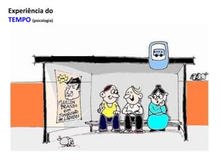 Experiência do
TEMPO (psicologia)
 