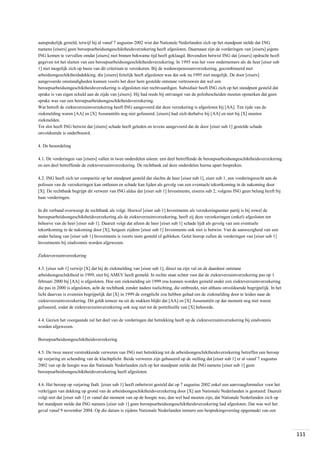 aansprakelijk gesteld, terwijl hij al vanaf 7 augustus 2002 wist dat Nationale Nederlanden zich op het standpunt stelde dat ING
namens [eisers] geen beroepsarbeidsongeschiktheidsverzekering heeft afgesloten. Daarnaast zijn de vorderingen van [eisers] jegens
ING komen te vervallen omdat [eisers] niet binnen bekwame tijd heeft geklaagd. Bovendien betwist ING dat [eisers] opdracht heeft
gegeven tot het sluiten van een beroepsarbeidsongeschiktheidsverzekering. In 1995 was het voor ondernemers als de heer [eiser sub
1] niet mogelijk zich op basis van dit criterium te verzekeren. Bij de weduwepensioenverzekering, gecombineerd met
arbeidsongeschiktheidsdekking, die [eisers] feitelijk heeft afgesloten was dat ook na 1995 niet mogelijk. De door [eisers]
aangevoerde omstandigheden kunnen voorts het door hem gestelde ontstane vertrouwen dat wel een
beroepsarbeidsongeschiktheidsverzekering is afgesloten niet rechtvaardigen. Subsidiair heeft ING zich op het standpunt gesteld dat
sprake is van eigen schuld aan de zijde van [eisers]. Hij had reeds bij ontvangst van de polisbescheiden moeten opmerken dat geen
sprake was van een beroepsarbeidsongeschiktheidsverzekering.
Wat betreft de ziekteverzuimverzekering heeft ING aangevoerd dat deze verzekering is afgesloten bij [AA]. Ten tijde van de
ziekmelding waren [AA] en [X] Assurantiën nog niet gefuseerd. [eisers] had zich derhalve bij [AA] en niet bij [X] moeten
ziekmelden.
Tot slot heeft ING betwist dat [eisers] schade heeft geleden en tevens aangevoerd dat de door [eiser sub 1] gestelde schade
onvoldoende is onderbouwd.
4. De beoordeling
4.1. De vorderingen van [eisers] vallen in twee onderdelen uiteen: een deel betreffende de beroepsarbeidsongeschiktheidsverzekering
en een deel betreffende de ziekteverzuimverzekering. De rechtbank zal deze onderdelen hierna apart bespreken.
4.2. ING heeft zich ter comparitie op het standpunt gesteld dat slechts de heer [eiser sub 1], eiser sub 1, een vorderingsrecht aan de
polissen van de verzekeringen kan ontlenen en schade kan lijden als gevolg van een eventuele tekortkoming in de nakoming door
[X]. De rechtbank begrijpt dit verweer van ING aldus dat [eiser sub 1] Investments, eiseres sub 2, volgens ING geen belang heeft bij
haar vorderingen.
In dit verband overweegt de rechtbank als volgt. Hoewel [eiser sub 1] Investments als verzekeringnemer partij is bij zowel de
beroepsarbeidsongeschiktheidsverzekering als de ziekteverzuimverzekering, heeft zij deze verzekeringen (enkel) afgesloten ten
behoeve van de heer [eiser sub 1]. Daaruit volgt dat alleen de heer [eiser sub 1] schade lijdt als gevolg van een eventuele
tekortkoming in de nakoming door [X], hetgeen zijdens [eiser sub 1] Investments ook niet is betwist. Van de aanwezigheid van een
ander belang van [eiser sub 1] Investments is voorts niets gesteld of gebleken. Gelet hierop zullen de vorderingen van [eiser sub 1]
Investments bij eindvonnis worden afgewezen.
Ziekteverzuimverzekering
4.3. [eiser sub 1] verwijt [X] dat hij de ziekmelding van [eiser sub 1], direct na zijn val en de daardoor ontstane
arbeidsongeschiktheid in 1999, niet bij AMEV heeft gemeld. In rechte staat echter vast dat de ziekteverzuimverzekering pas op 1
februari 2000 bij [AA] is afgesloten. Hoe een ziekmelding uit 1999 zou kunnen worden gemeld onder een ziekteverzuimverzekering
die pas in 2000 is afgesloten, acht de rechtbank zonder nadere toelichting, die ontbreekt, niet althans onvoldoende begrijpelijk. In het
licht daarvan is evenmin begrijpelijk dat [X] in 1999 de zorgplicht zou hebben gehad om de ziekmelding door te leiden naar de
ziekteverzuimverzekering. Dit geldt temeer nu uit de stukken blijkt dat [AA] en [X] Assurantiën op dat moment nog niet waren
gefuseerd, zodat de ziekteverzuimverzekering ook nog niet tot de portefeuille van [X] behoorde.
4.4. Gezien het voorgaande zal het deel van de vorderingen dat betrekking heeft op de ziekteverzuimverzekering bij eindvonnis
worden afgewezen.
Beroepsarbeidsongeschiktheidsverzekering
4.5. De twee meest verstrekkende verweren van ING met betrekking tot de arbeidsongeschiktheidsverzekering betreffen een beroep
op verjaring en schending van de klachtplicht. Beide verweren zijn gebaseerd op de stelling dat [eiser sub 1] er al vanaf 7 augustus
2002 van op de hoogte was dat Nationale Nederlanden zich op het standpunt stelde dat ING namens [eiser sub 1] geen
beroepsarbeidsongeschiktheidsverzekering heeft afgesloten.
4.6. Het beroep op verjaring faalt. [eiser sub 1] heeft onbetwist gesteld dat op 7 augustus 2002 enkel een aanvraagformulier voor het
verkrijgen van dekking op grond van de arbeidsongeschiktheidsverzekering door [X] aan Nationale Nederlanden is gestuurd. Daaruit
volgt niet dat [eiser sub 1] er vanaf dat moment van op de hoogte was, dan wel had moeten zijn, dat Nationale Nederlanden zich op
het standpunt stelde dat ING namens [eiser sub 1] geen beroepsarbeidsongeschiktheidsverzekering had afgesloten. Dat was wel het
geval vanaf 9 november 2004. Op die datum is zijdens Nationale Nederlanden immers een besprekingsverslag opgemaakt van een

111

 