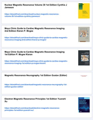 Clinical Magnetic Resonance Imaging 3rd Edition 3 Volume Set Robert R ...