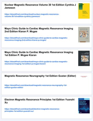 Clinical Magnetic Resonance Imaging 3rd Edition 3 Volume Set Robert R ...