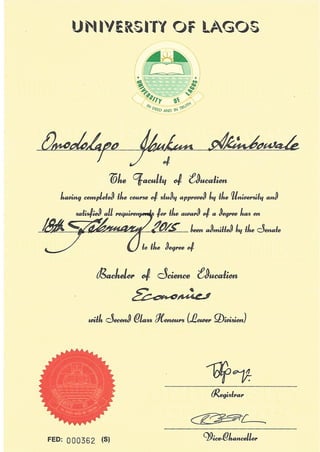 CREDENTIALS